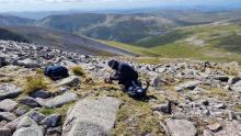 Gregor Munro sampling Cairn Toul