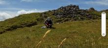 NG9716 Sgurr Fhuaran - Taking Sample C